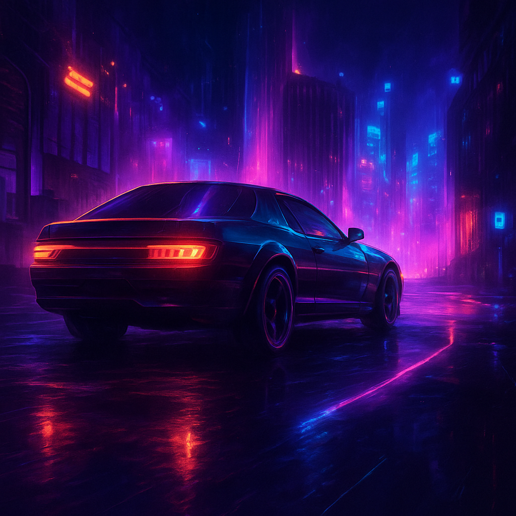 Neon Racer Game